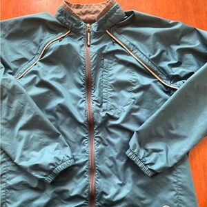 EUC Teal Novara Full Zip Up Cycling Jacket